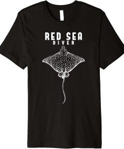 Diving Eagle Ray Egypt Red Sea Diver Ray Premium T-Shirt
